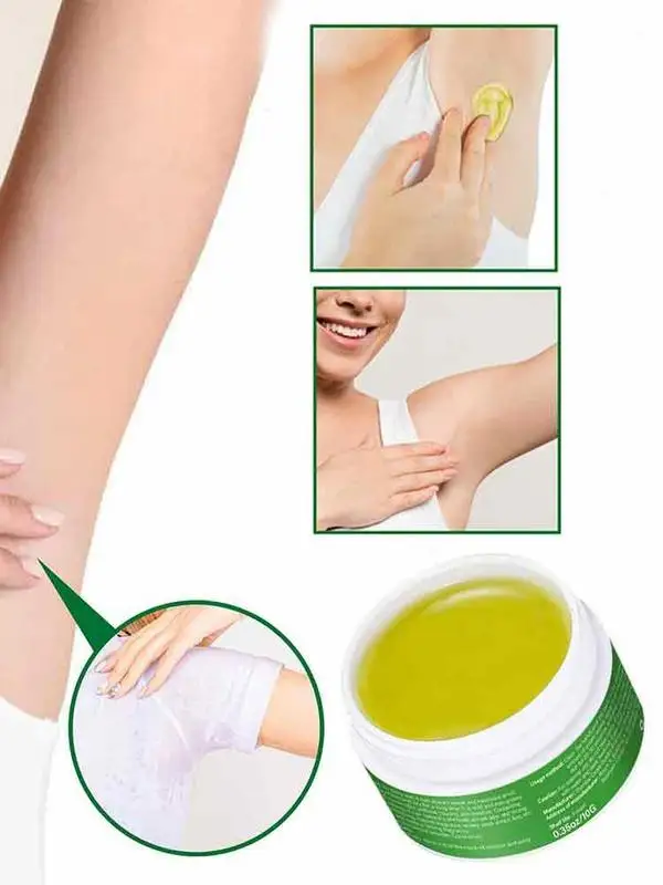 Natural Effectively Remove Body Sweat Odor Agent Antiperspirant Deodorant Remove Underarm Odor Refreshing Oil Body Care Cream