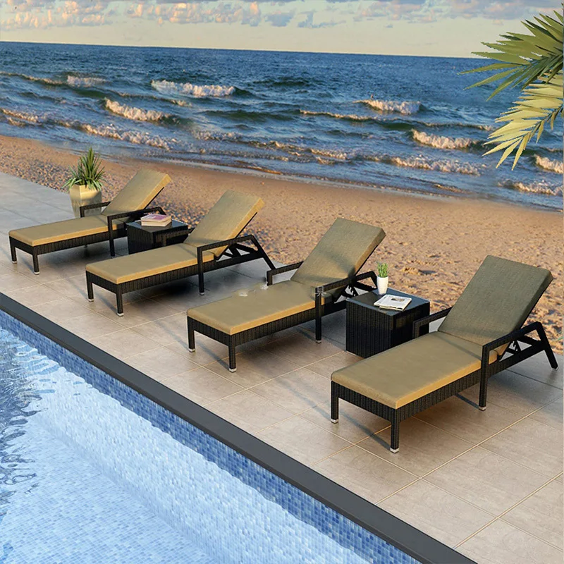 Outdoor, Bett, Balkon, Freizeit, Rattanstuhl, Outdoor, Stuhlvilla