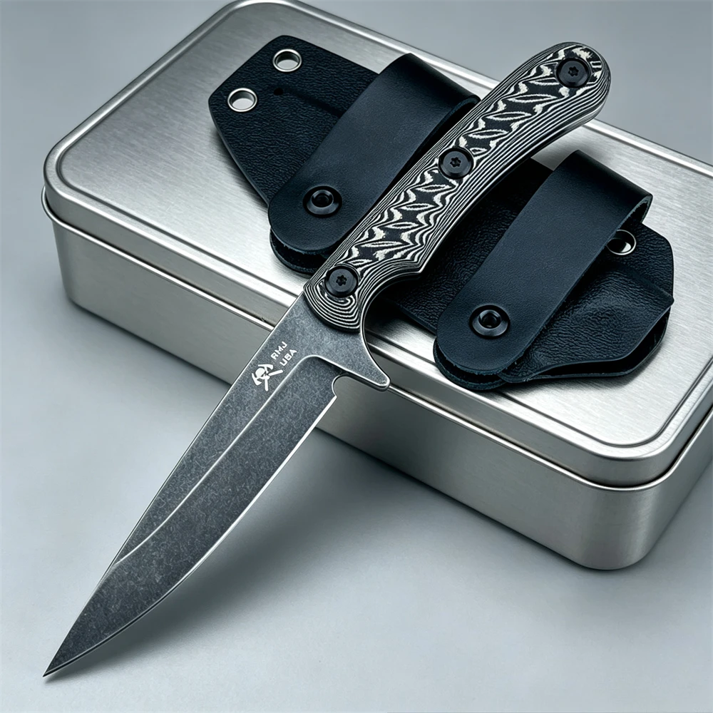 Edc Carry Fixed Blade Knife - Everyday Carry EDC Outdoor Full Tang