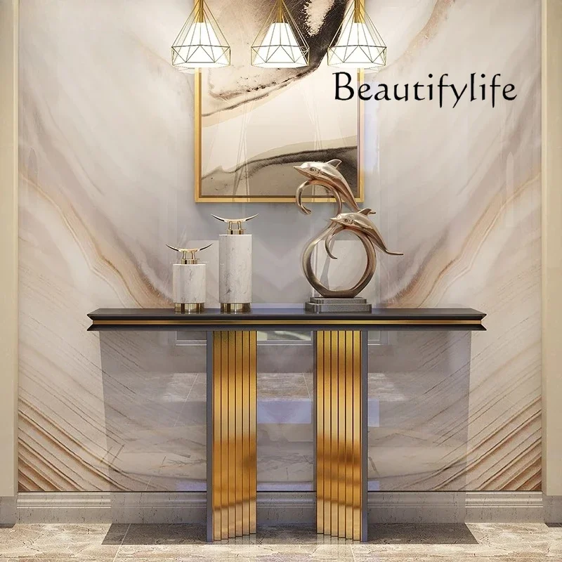 طاولة مدخل إيطالية فاخرة خفيفة من Armoires de salon، حافة حائط، طاولة ضيقة، بهو، خزانة مدخل، مقابل الحائط، seve