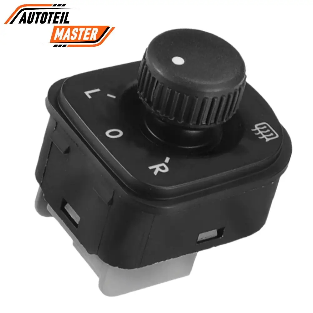 

Side Door Rearview Mirror Adjust Switch Knob Heating Control for Seat AlhambraVW Golf Jetta Passat Tiguan 1K0959565J