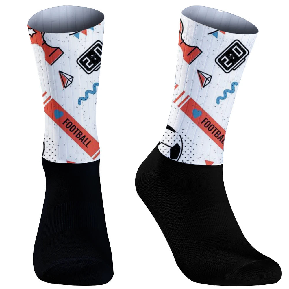 2024 New Ctcling Socks Middle tube Men's Socks Cosplay Hip Hop Novelty HALLOWEE Crazy Soken Skateboard Socks Fashion Socks Meias