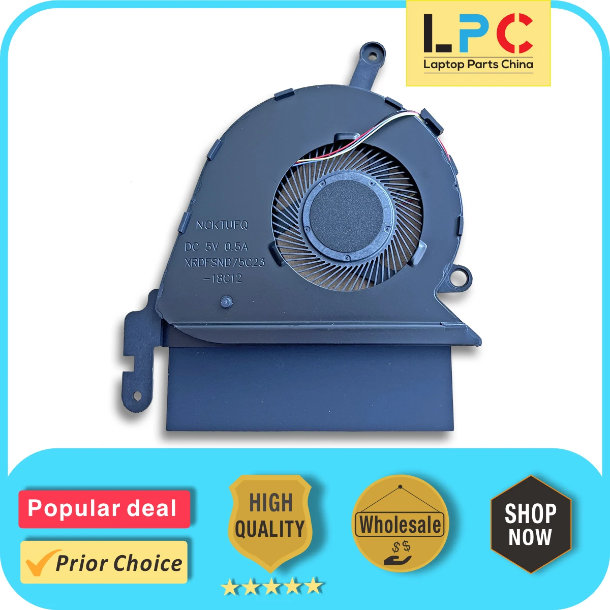 For HP Spectre X360 15-DF CPU Cooling Fan New  Laptop Cooler Radiator Heat Sink DC 5V 0.5A