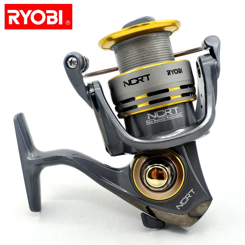 RYOBI Factory Wholesale 6+1bb Carrete De Pesca Series 5.1:1/5.0:1Carp Fishing Reel Beach Fishing Boat Sea Fishing Spinning Reel