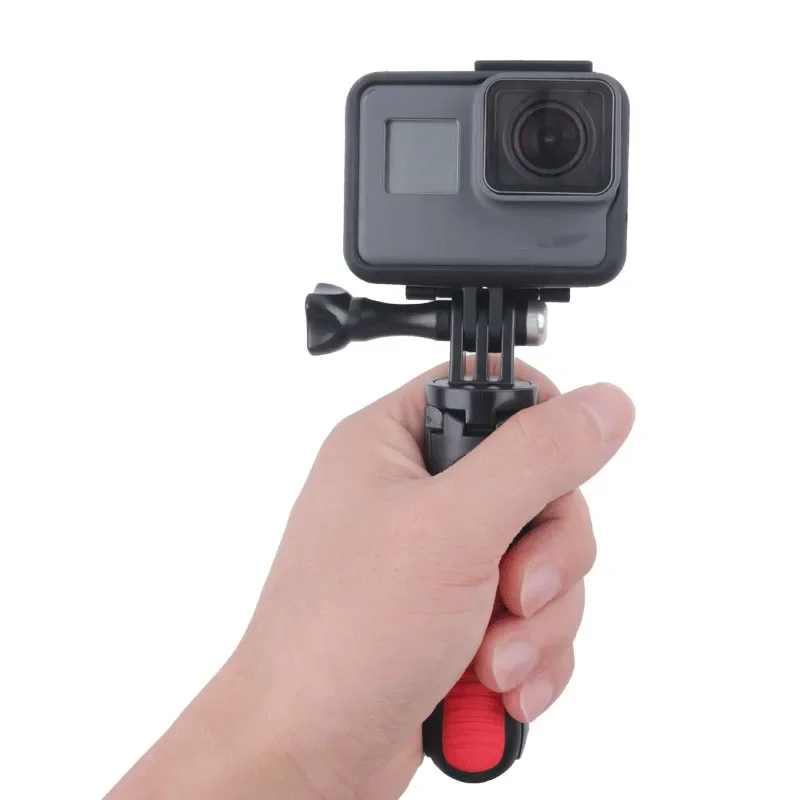 Мини-штатив для селфи для Gopro 12, карманный раздвижной монопод для селфи, подходит для Gopro Hero, DJI, OSMO