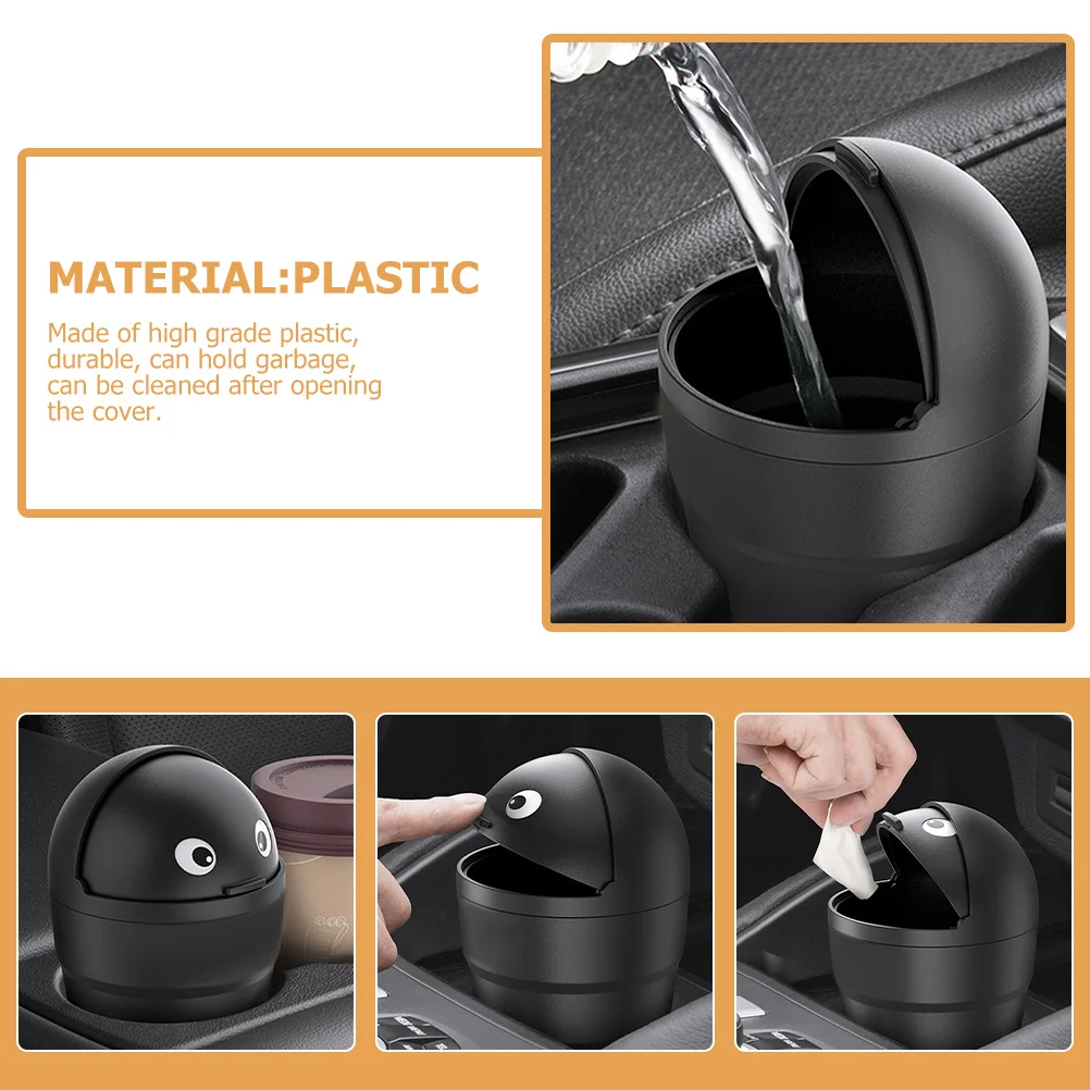 

2pcs Car Trash Can Mini Automotive Garbage Holder Mountable For Car Truck Camper Door Side Small Trash Bin With