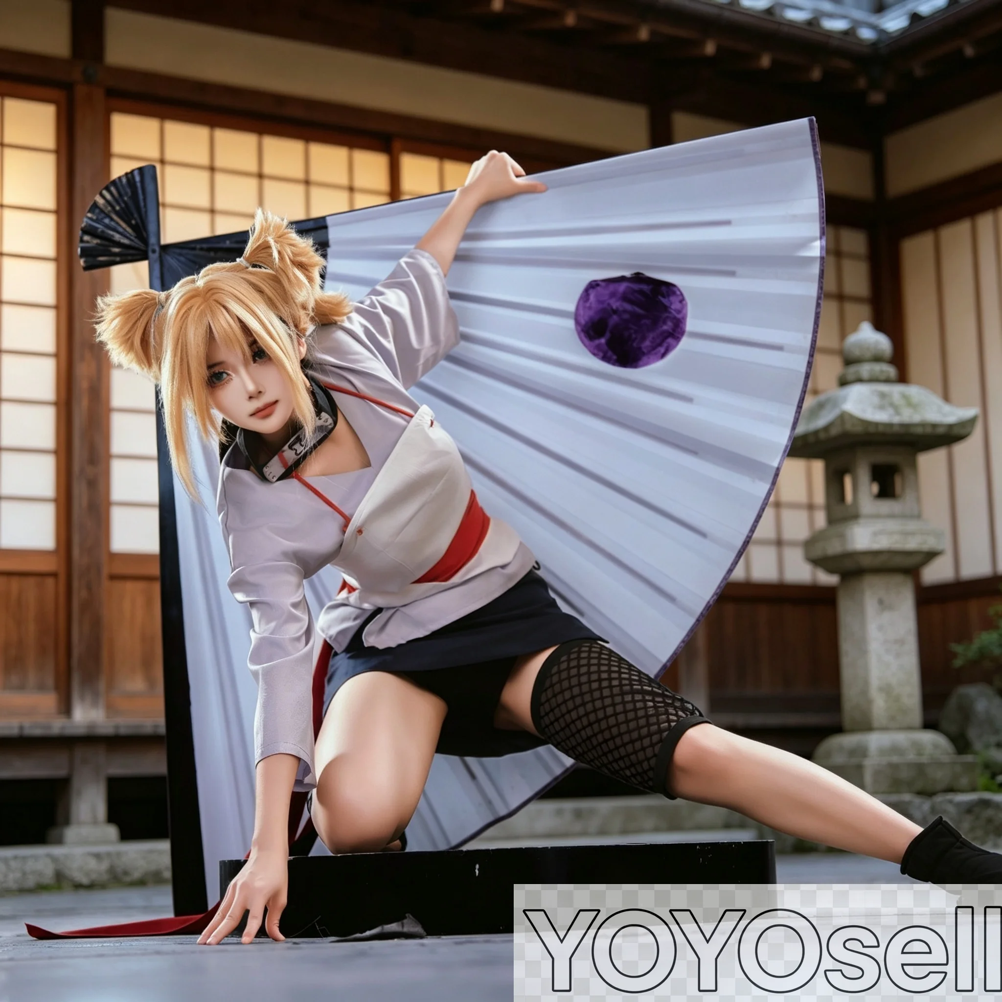 Kostum Cosplay Temari Pakaian  - Anime Cosplay Ninja ulasan dan harga