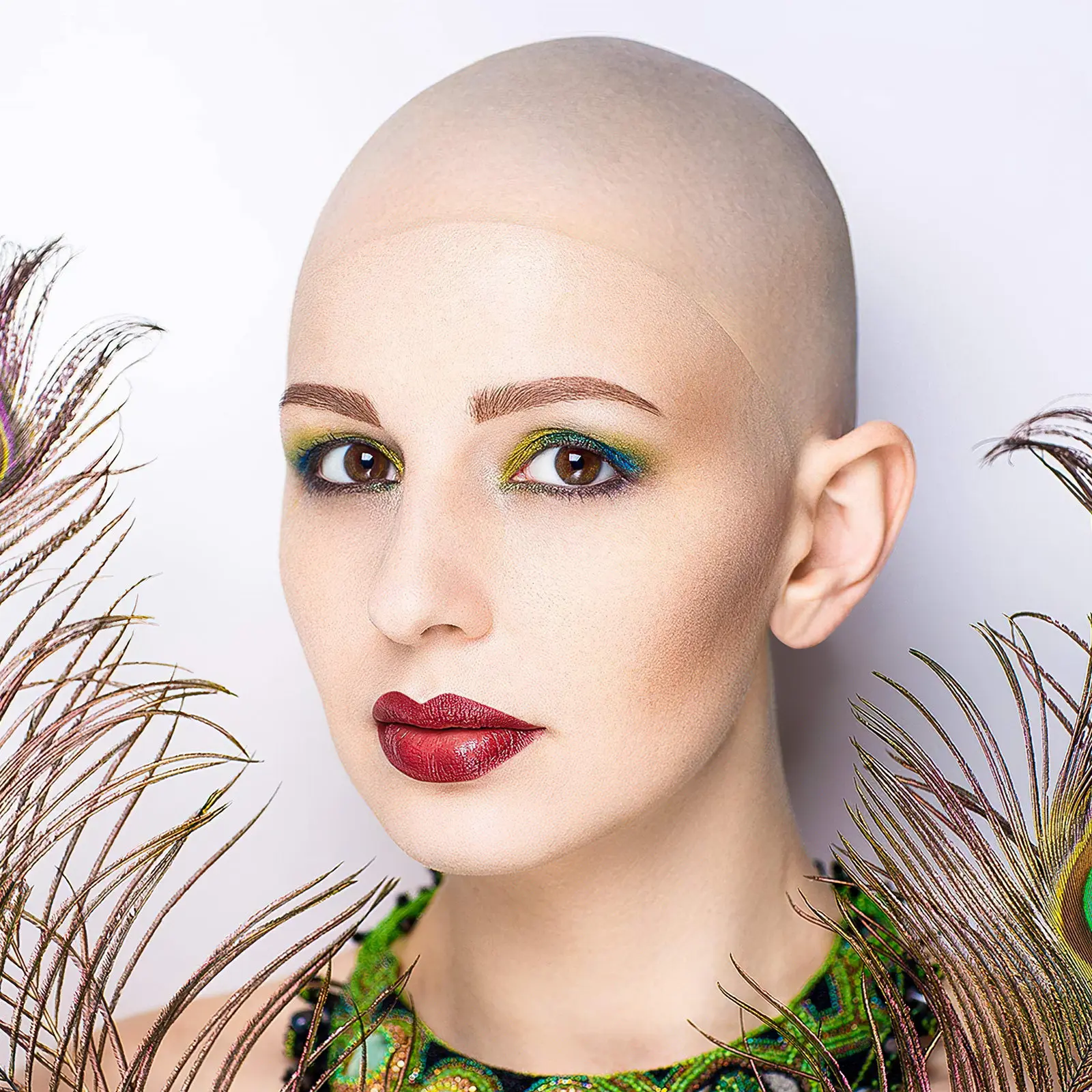 

2 шт. латексных шапочек для лысых голов, эластичные, прочные, для взрослых, аксессуар для макияжа, косплея, костюмов