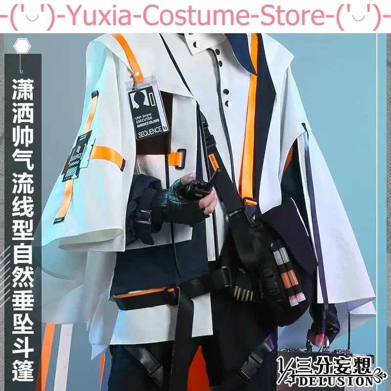 Anime! Arknights Voll strecker Sektator Spiel offizier schöne gotische Uniform Cosplay Kostüm Halloween Anzug für Männer