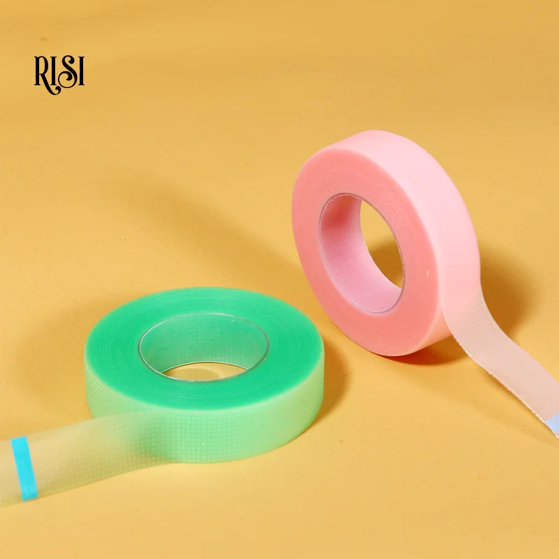 

RISI Micropore Color Lash Tapes Sensitive Tape for Eyelash Extension Lash Tools Eyelash Tape Breathable Easy Rip