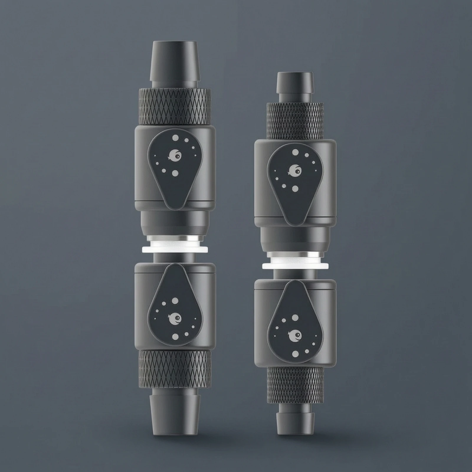 2 Pieces Quick Connect Valve Heavy-Duty Ball Valve with Quick Connector Tubing Connector with Control Lever Portable Standard