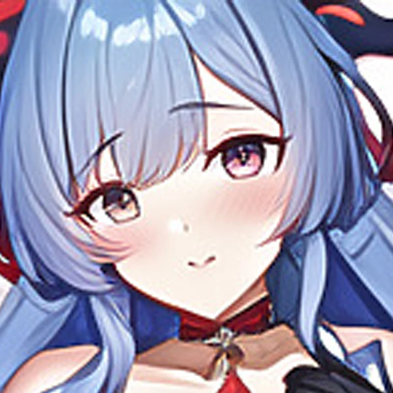 

Dakimakura Anime Pillow Cover Ganyu Double Sided Print 2Way Cushion Cover Xmas Gifts