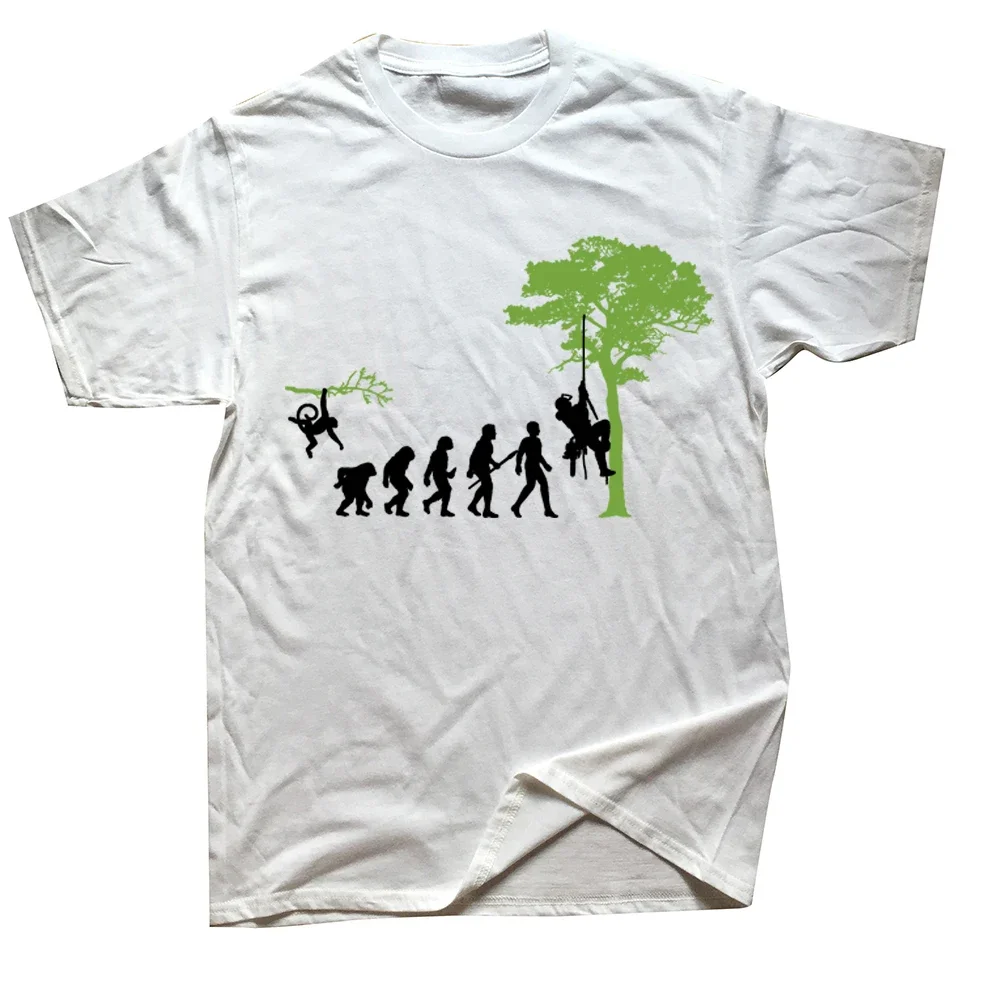 D Arborist Revolution جرافيك تي شيرت الصيف نمط القطن الشارع الشهير قصيرة الأكمام هدايا عيد ميلاد تي شيرت ملابس رجالي