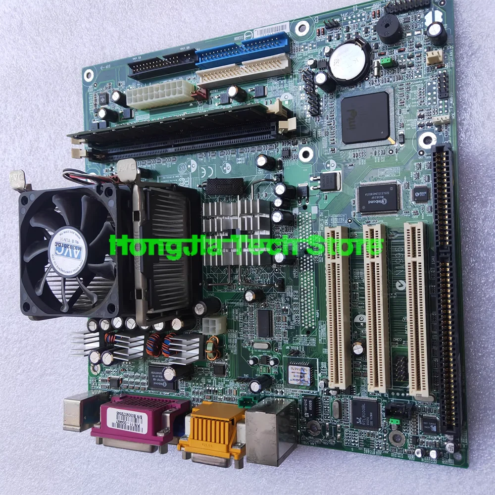 Hot Sale High Quality 845GL MS-6555 VER 3.0 ISA Slot Desktop Computer Motherboard DDR