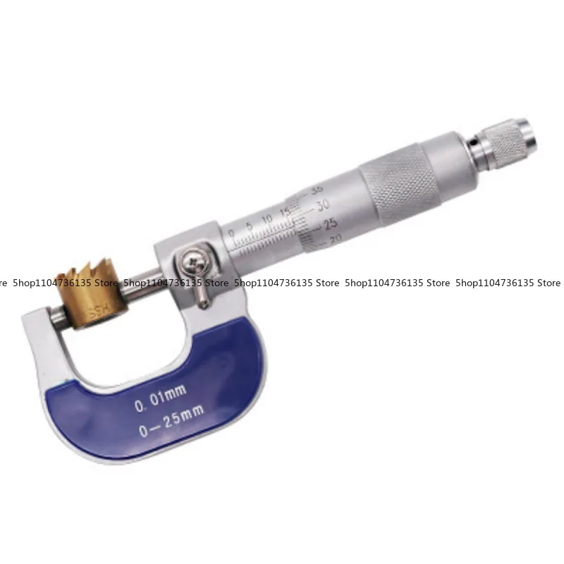 Outer Diameter Micrometer 0-25mm Micrometer Bali Spiral Micrometer, Silk Card 0.01mm
