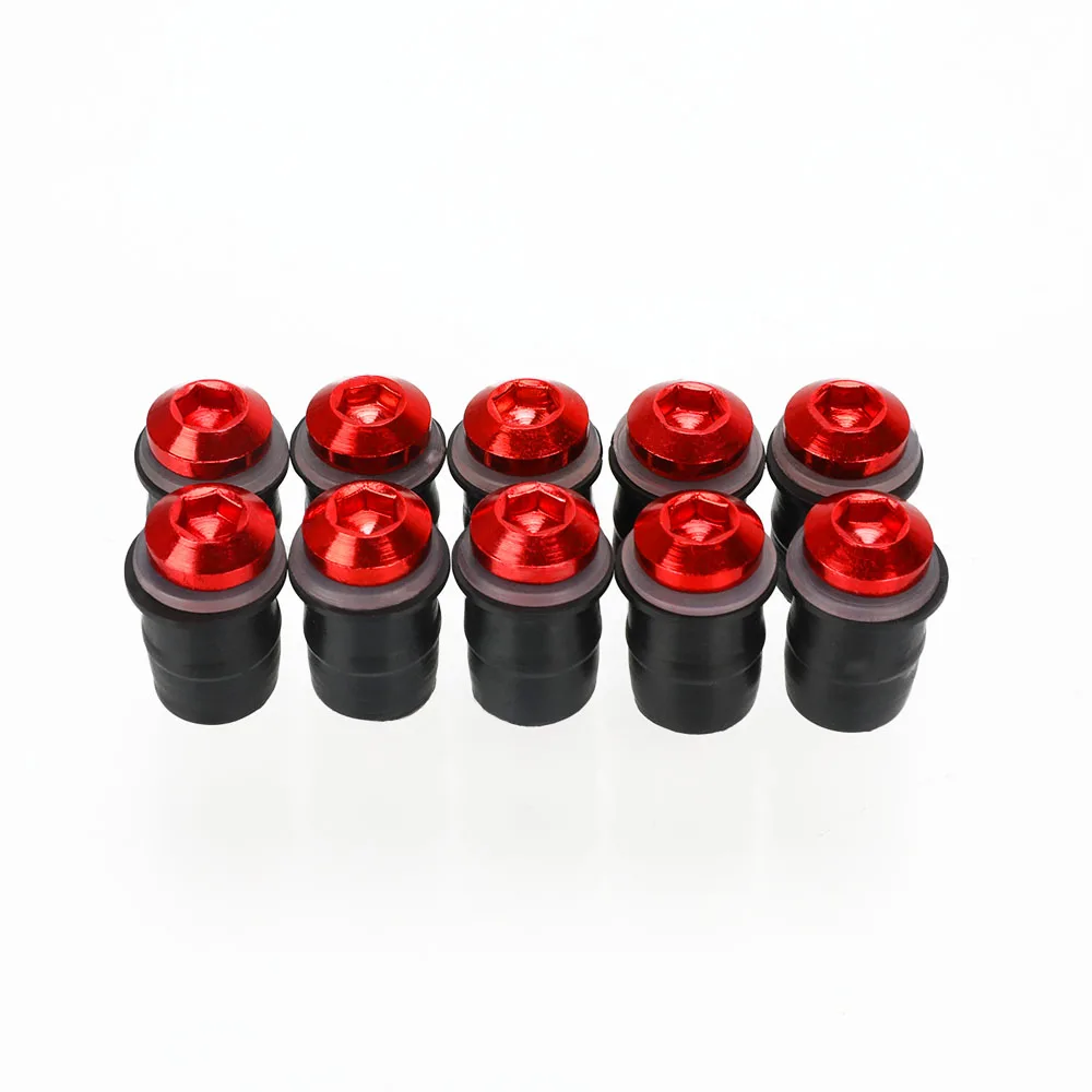 10pcs Kit for Yamaha YZF R1 R6 FZS 1000 YZF-R1 YZF R6 R3 R1 R7 YZFR6 YZFR3 YZFR1 YZFR7 Windshield Screw Nut Sets Windscreen Bolt