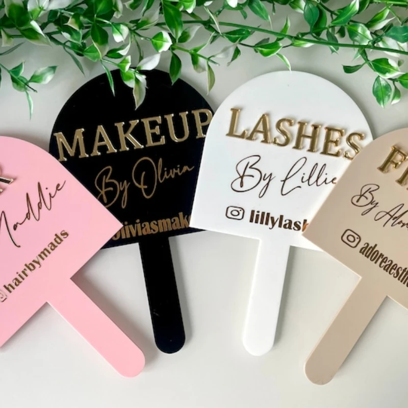 Lash Artist Social Media Face Prop Personalised Aesthetics Sign Lash Sign Salon Decor Eyelash Beauty Studio Gift Custom