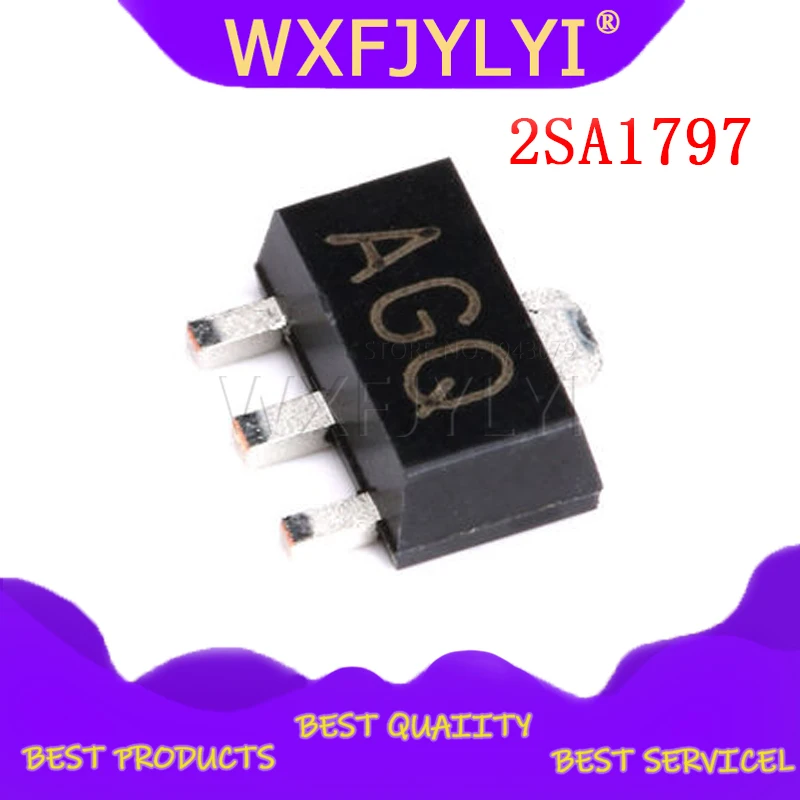 10PCS 2SC4672 2SA1797 SOT89 C4672 AGQ BKR SOT-89 SMD Transistor