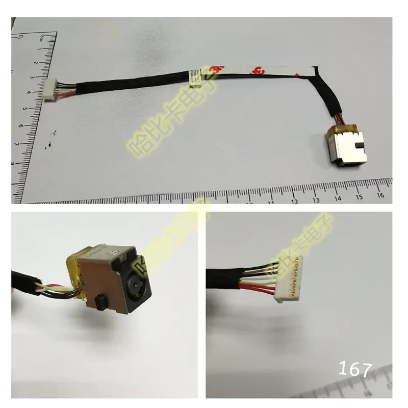DC Power Jack Socket Connector for HP DV6T DV6Z DV6-6000 DV7-6000 Series Laptop Motherboard Repair Replacement Part