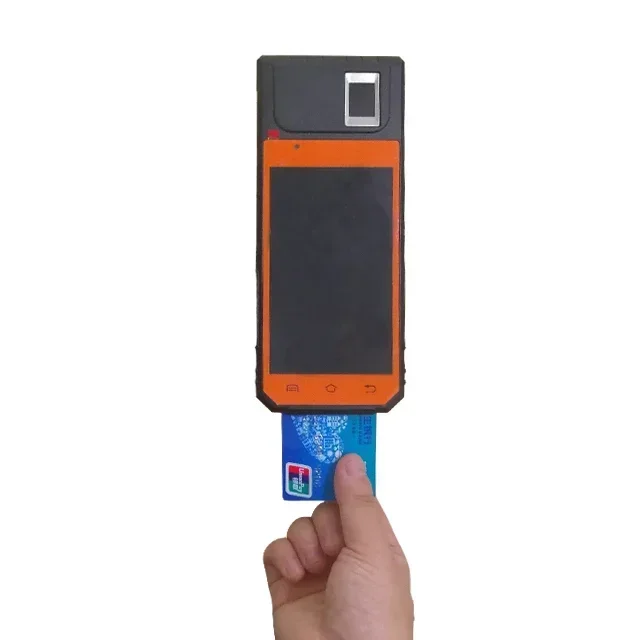 

2025HFSecurity Android 4G Mobile Fingerprint Handheld POS Terminal with Thermal Printer 58mm