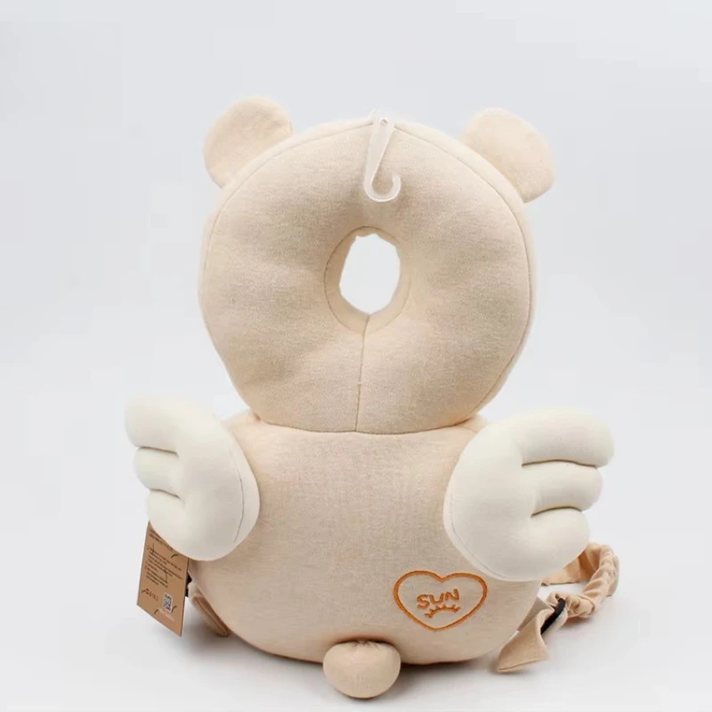 Breathable anti-collision protector, newborn baby headrest, plush toddler walking safety products, baby proofing