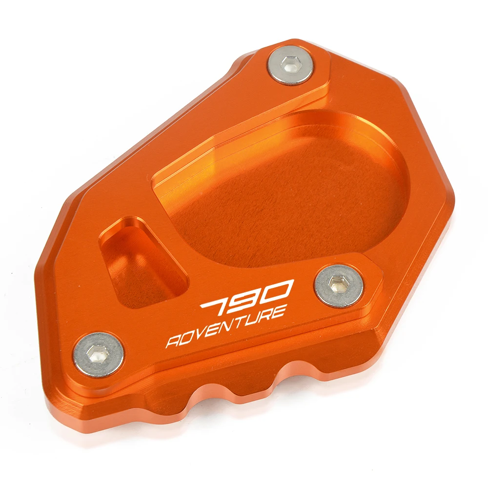 Motorcycle Side Stand Enlarge Pad Kickstand Support Extension Plate FOR 790ADVENTURE 2019 2020 2021 790ADVENTURE S/R Accessories