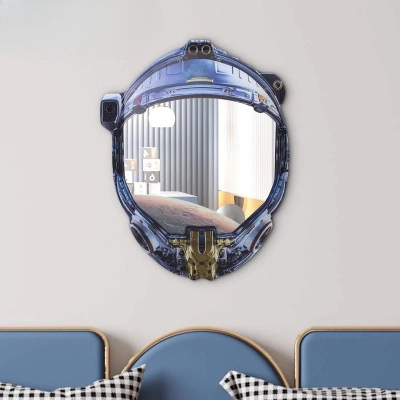 Mirror makeup mirror wall ornament home art mirror trend high value