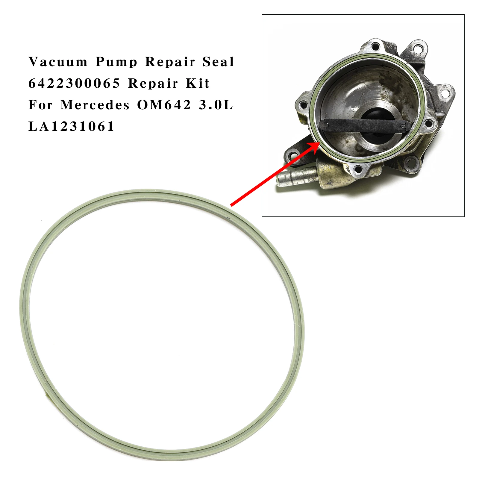 Artudatech Vacuum Pump Repair Seal 6422300065 Repair Kit For Mercedes OM642 3.0L LA1231061 Car Accessories