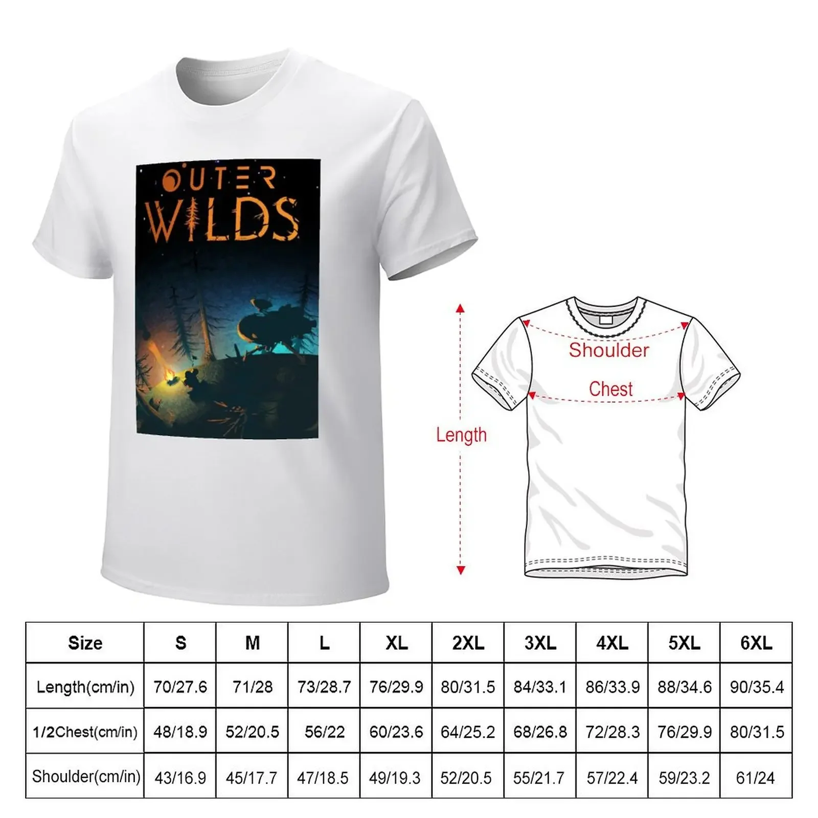 Outer Wilds (2019) T-Shirt basketball graphic tees shirts graphic tee quick-drying tshirts for men