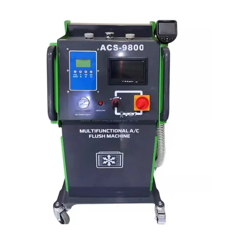 ACS-9800 Multifunction A/c Flush Machine A/C System Flushing  Machine