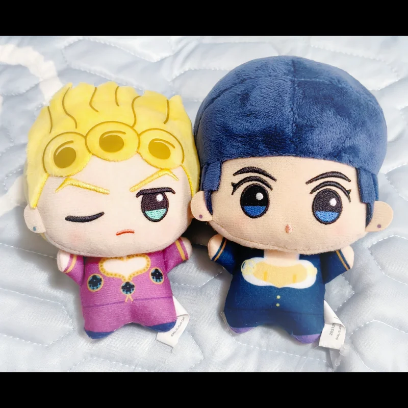 Banpresto JoJo S Bizarre Adventure Plush Pendant Keychain Anime Character Collectible Soft Stuffed Doll For Bag Decor