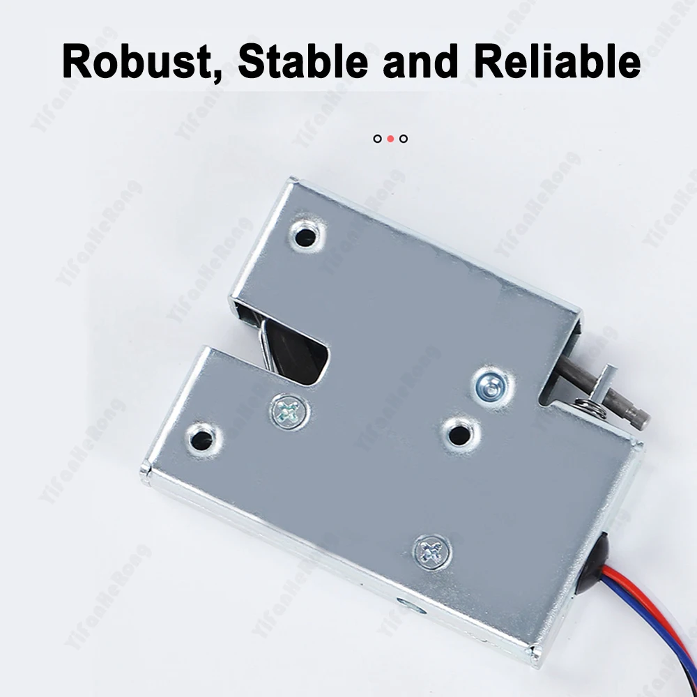 DB-210 Intelligent Mini Small Solenoid Lock 12V High Sensitivity Anti-rust Electromagnetic Electric Control Cabinet Drawer Lock