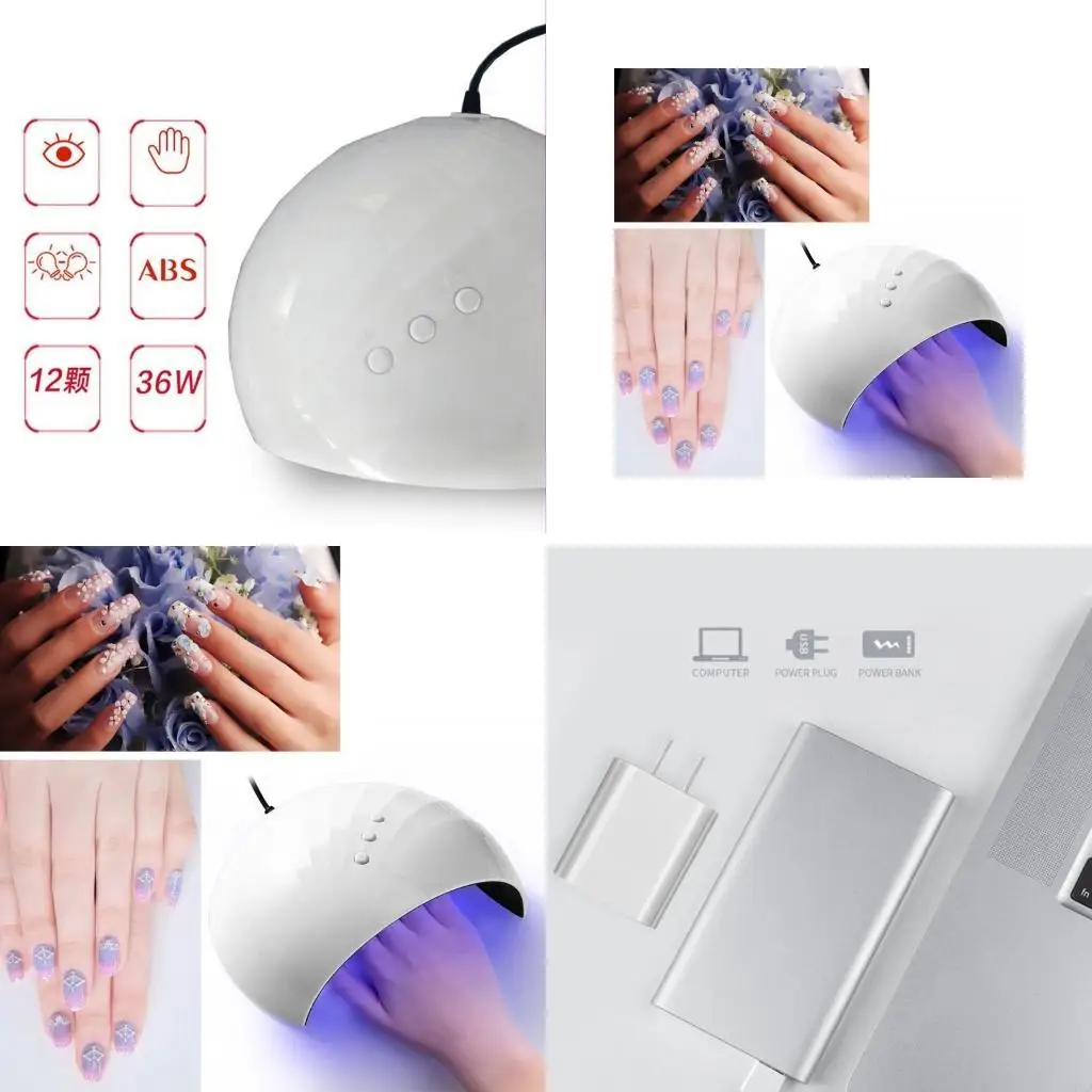 

36W UV Dryer UV Resin Fast UV Curing Lamp USB Jewerly Making Tools