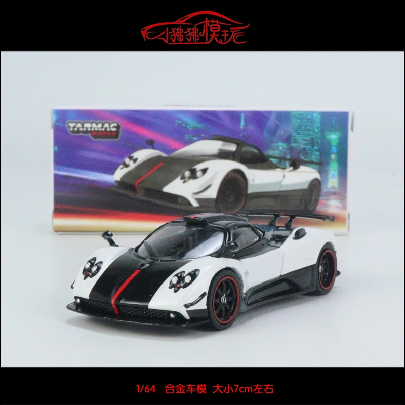 

TW Tarmac Works 1:64 Pagani Zonda Cinque Die cast alloy trolley model decoration