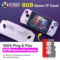 JMachen 8GB Game TF Card Latest Retrobat System for ROG ALLY/Onexplayer/Ayaneo/Wins PC/Handhelds Built-in 3170 Retro&PC Games