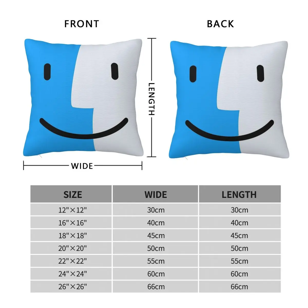 Application Finder Square Pillowcase Polyester Linen Velvet Creative Zip Decorative Pillow Case Bed Cushion Cover Wholesale