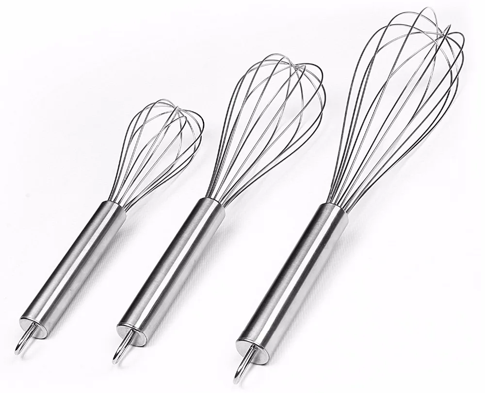 

Stainless Steel Egg Beater Balloon Whisk Milk Cream Butter Whisk Mixer Stiring Blender Tool Kitchen Tools kitchen pizza dab tool