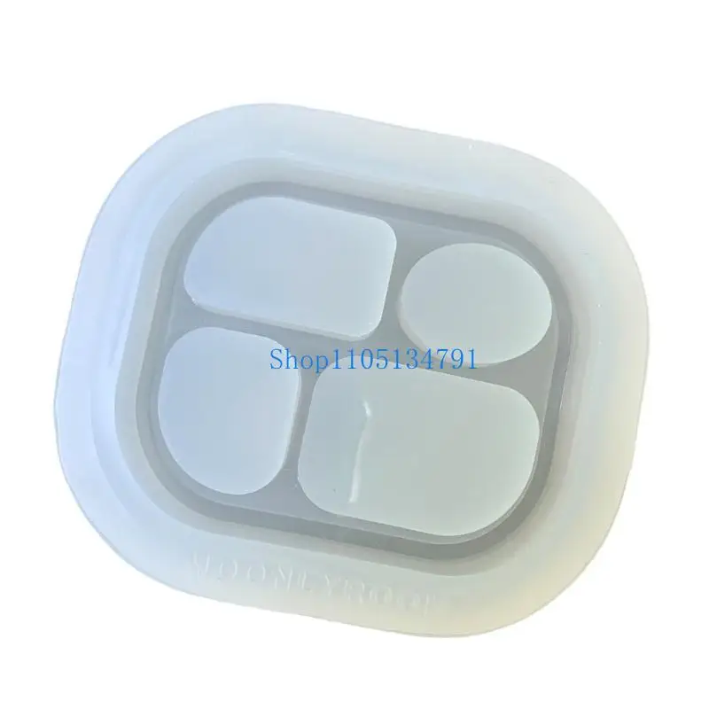 

98km Easy Release Silicone Pendant Molds High Temperature Resistant Silicone Pendant Adornment Molds for Handmade Jewelry