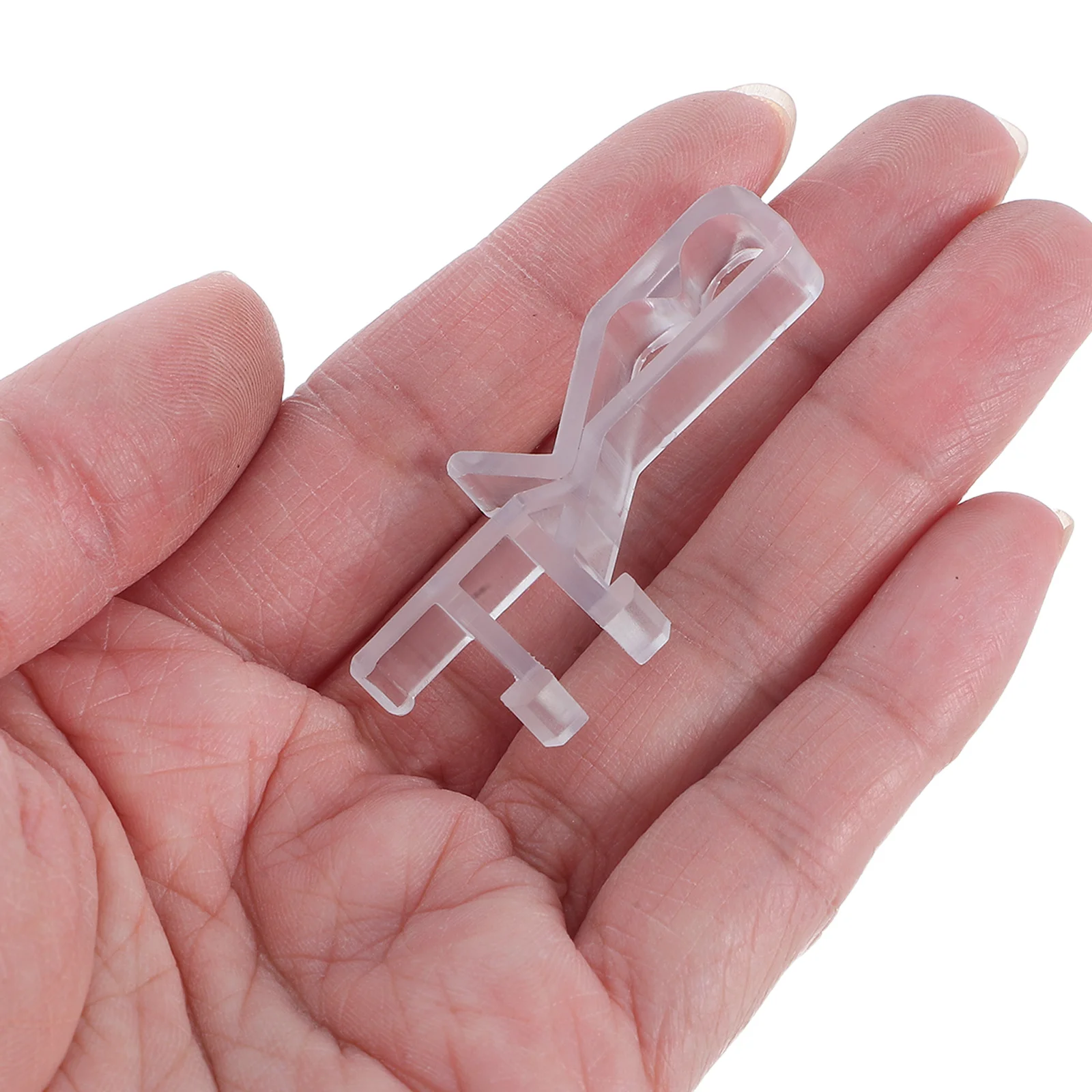 

20Pcs Window Blind Clips Transparent Vertical Blinds Replacement Clips Adjustable Angle Curtain Tiebacks Plastic Blinds Parts
