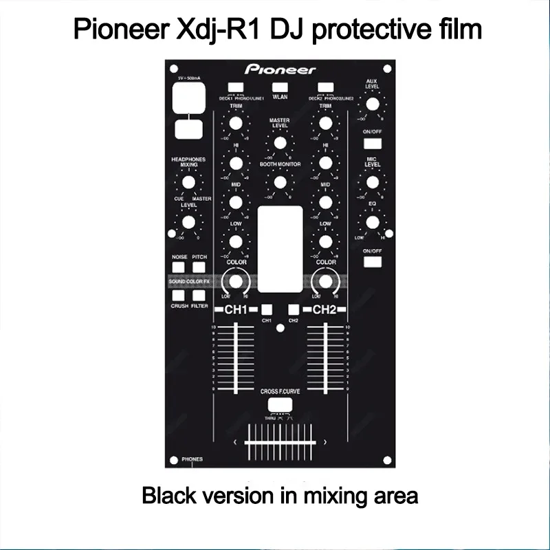 

Pioneer Xdj-R1 DJ Controller Panel Film protection sticker Colorful Film Can Be Customized protective film