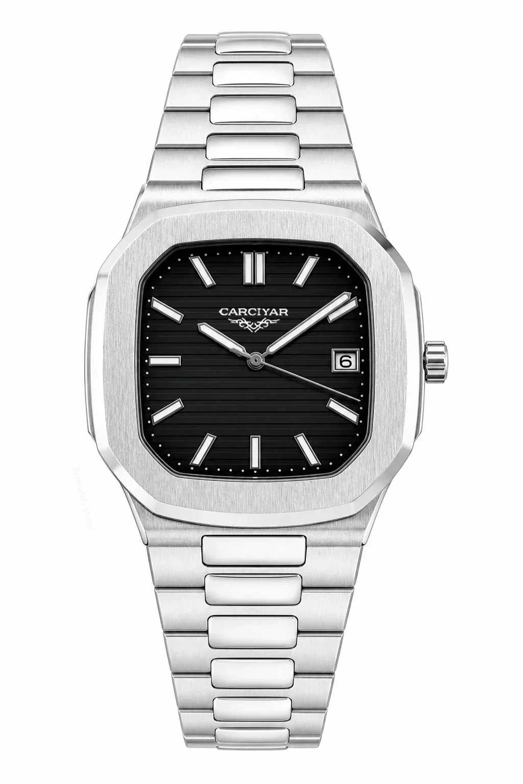 A188 Store 41MM Men's Automatic Mechanical Sports Watch, Full-Featured, World Time, 904L Stainless Steel