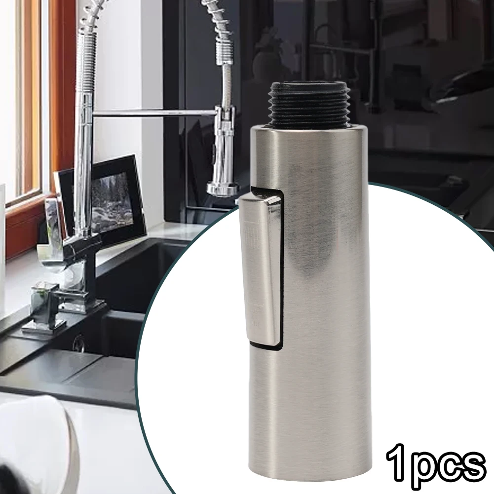 Kitchen Dish Basin Sprayer Head Nozzle Two Function Pull Type Cold Hot Faucet Shower Nozzle Centralized Injection Type Shower