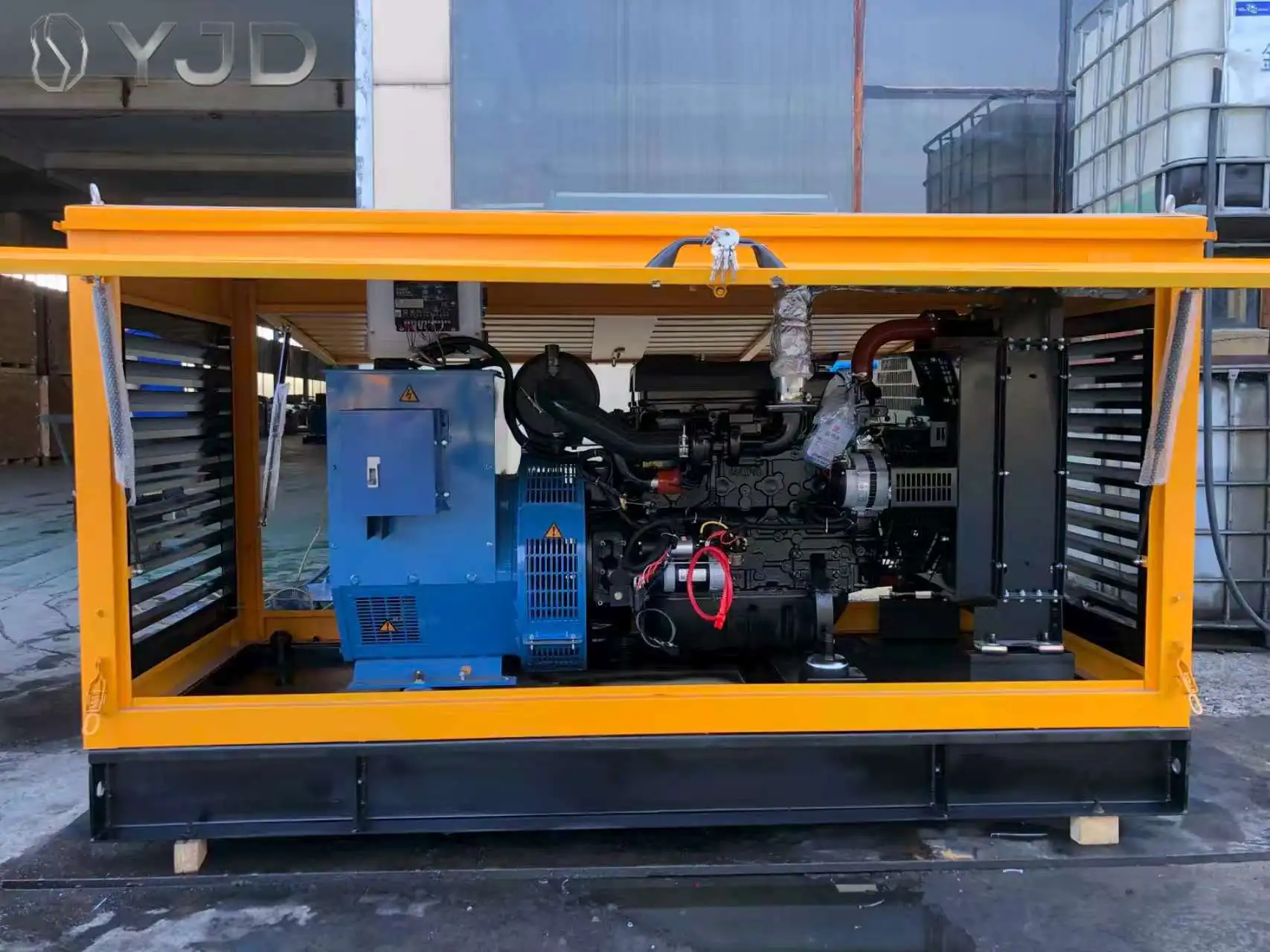 We-Chai WP4.1D80E200 80KW 100KVA Electric Generator Genset Three Phase Generators Silent Type Diesel Generator With Rain Shelter