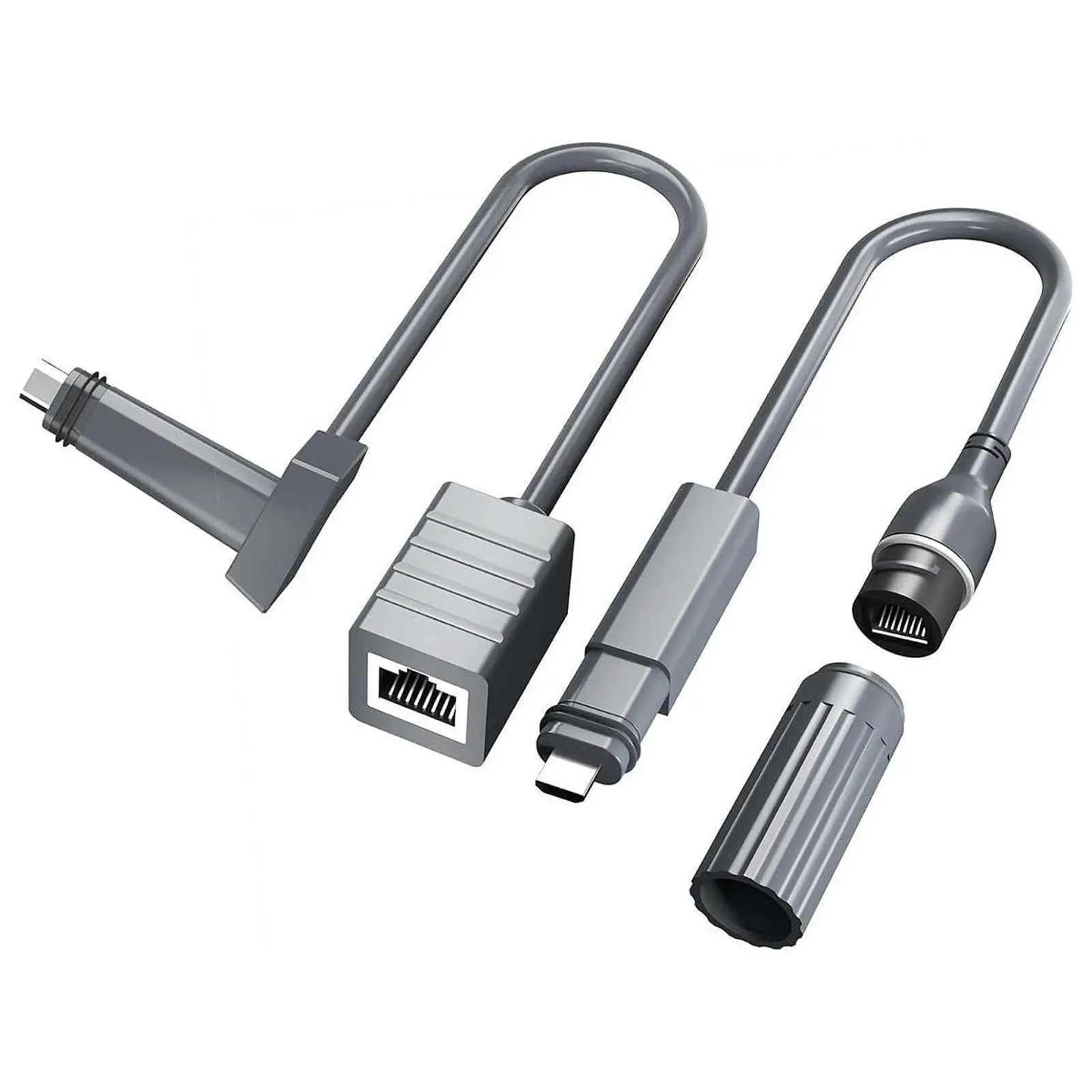 

2 шт. профессиональных разъемов-адаптеров SPX (штекер) для удлинительного кабеля спутниковой антенны Starlink к портативному SPX