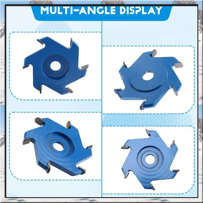 

AS59 -Carving Tool Scraper Wood Carving Flat Knife Angle Grinder Grinding Milling Cutter 100Mm Hexagonal Scraper