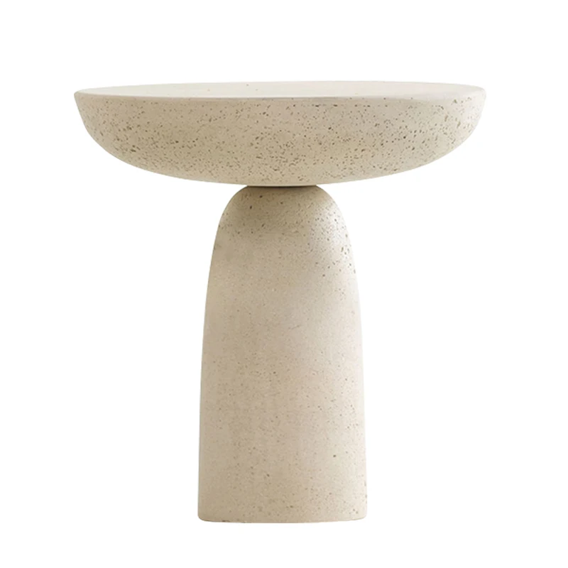 nordic mushroom style round side table designer japanese wabi sabi coffee tables combination