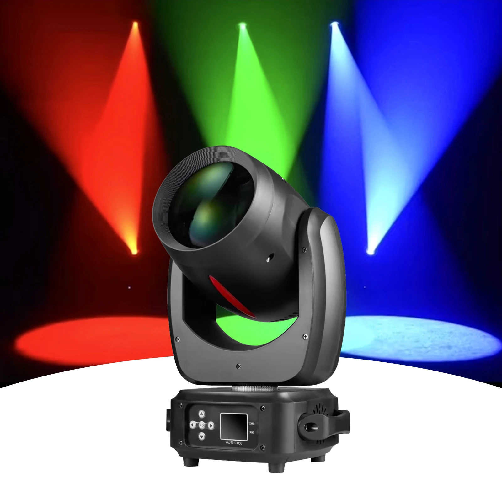 

180W LED Mini Moving Head Light Beam&Spot& Zoom Lamp 24 Prisms 11Color Wheel &7Color Wheel 6 Discharge -Lens DJ Stage Lighting