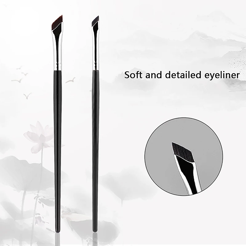 Blade Eyeliner Brush Ultra Thin Fine Angle Flat Eyebrow Brush Under The Eyes Place Makeup Brush Precise Detail Brush