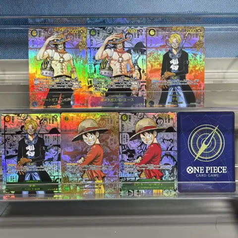 2025 One Piece OPCG OP13 Japanese Anime Collection Card Sabo  Monkey D. Luffy Portgas D.Ace Classic Game Cards Gift Toys