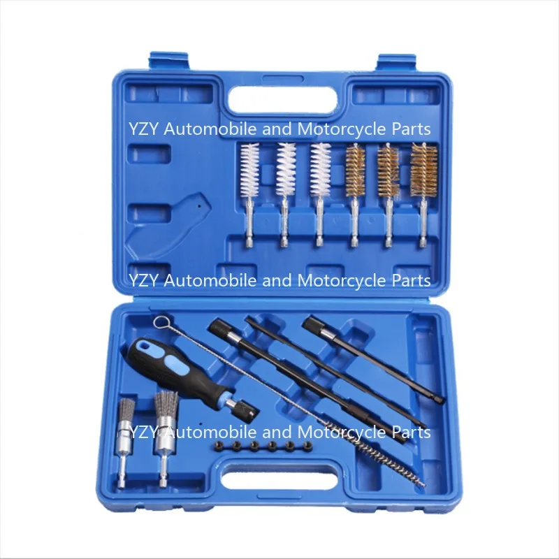 19 Piece Injector Base Cleaning Tool Set